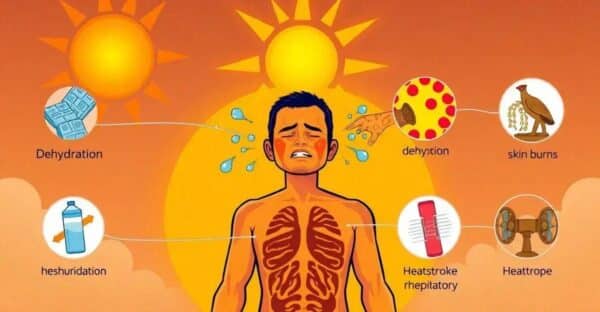 5 Formas que as Ondas de Calor Afetam o Corpo Humano