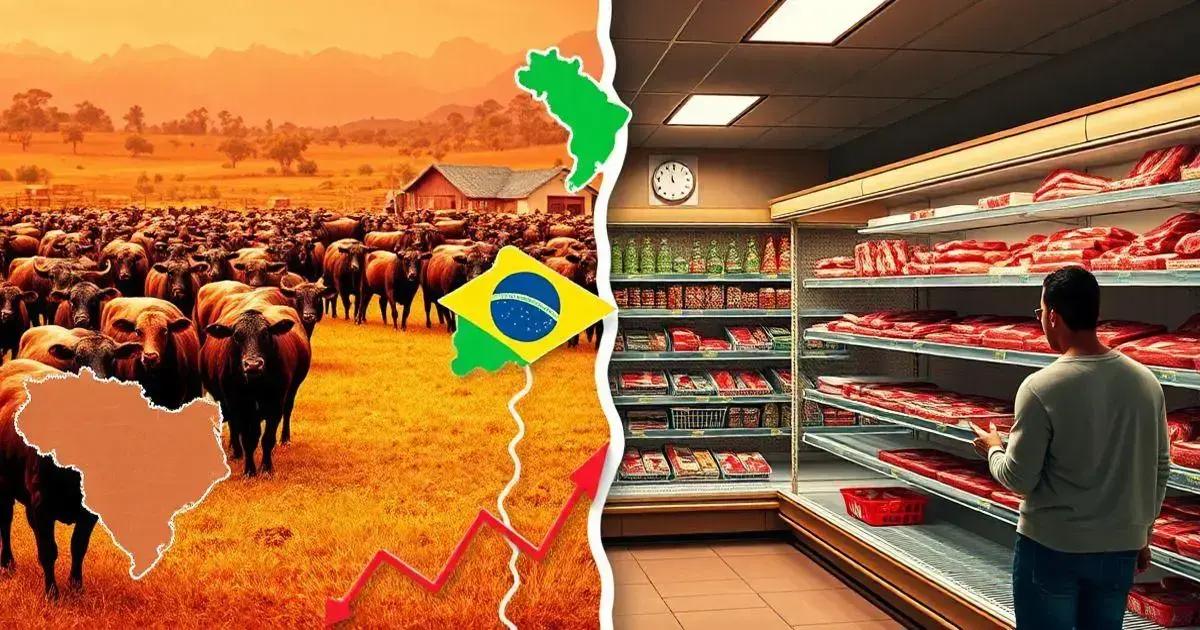 Impacto da redução do rebanho no mercado de carne