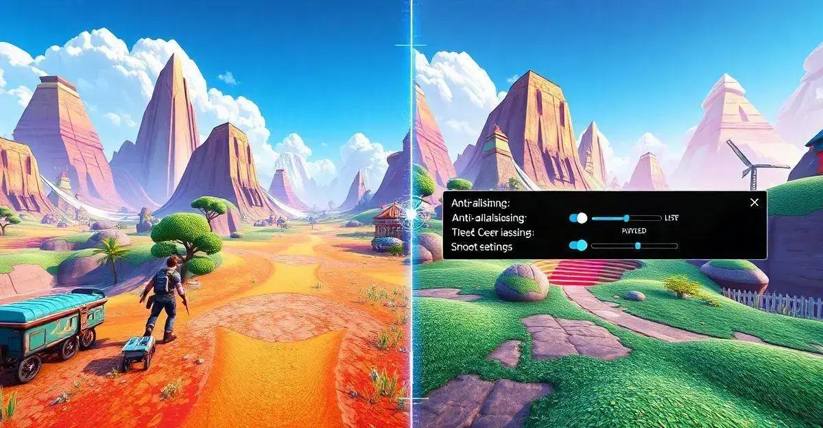 Limitações do anti-aliasing