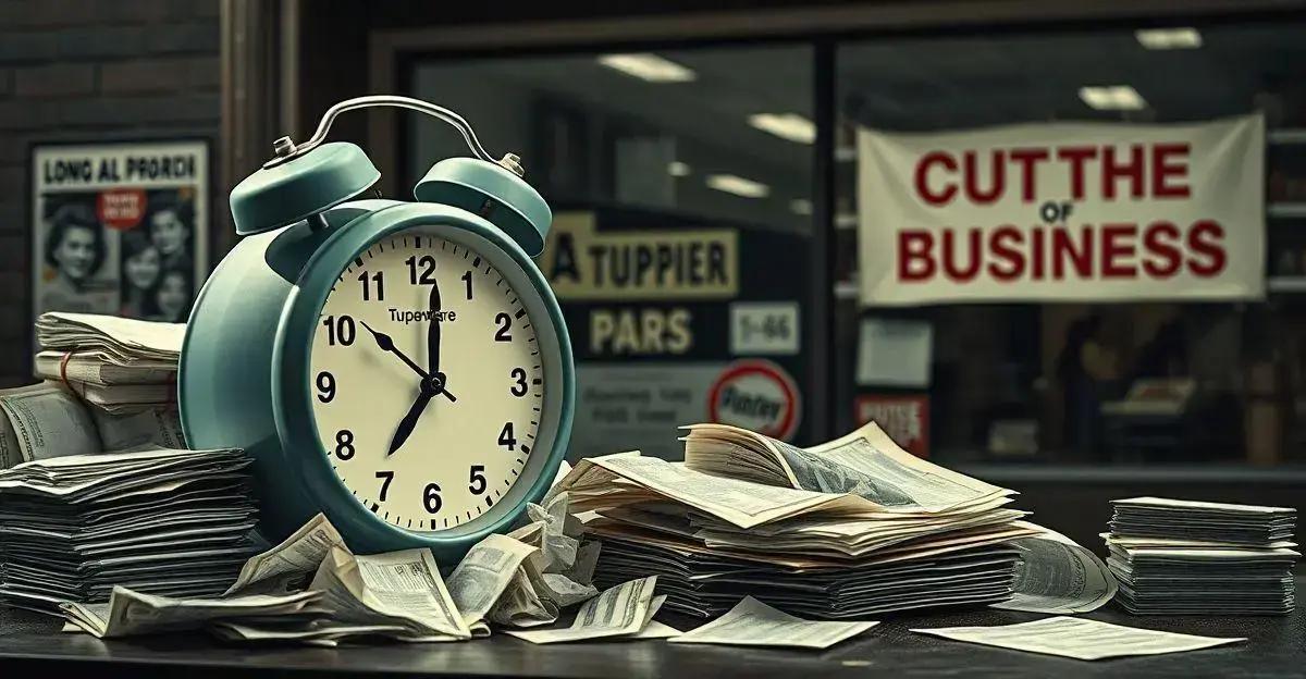 Por que a Tupperware Pode Estar Prestes a Decretar Falência?