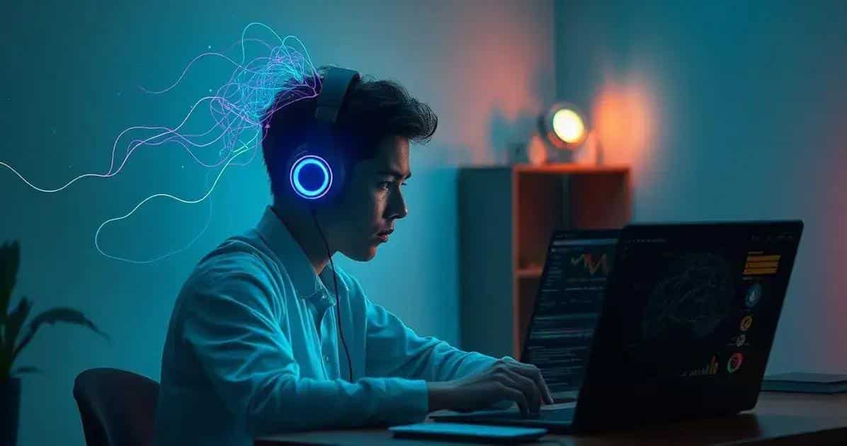 Batidas binaurais e produtividade Batidas binaurais e produtividade