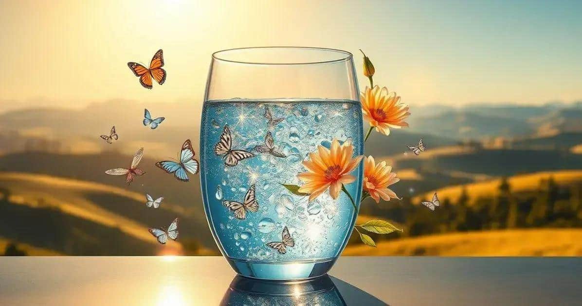 Benefícios da água solarizada