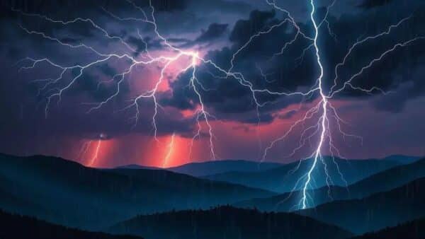 Previsão do Tempo: 5 Regiões, Calor, Raios e Pancadas