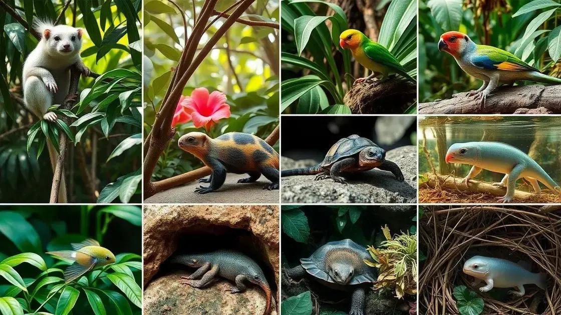 8 pets exóticos permitidos no Brasil