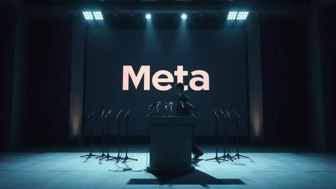 A resposta (ou falta dela) da Meta A resposta (ou falta dela) da Meta