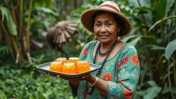 Agricultora indígena transforma cupuaçu em jujubas e fortalece economia local