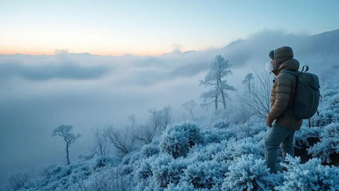 Alerta da Defesa Civil para Serra da Mantiqueira