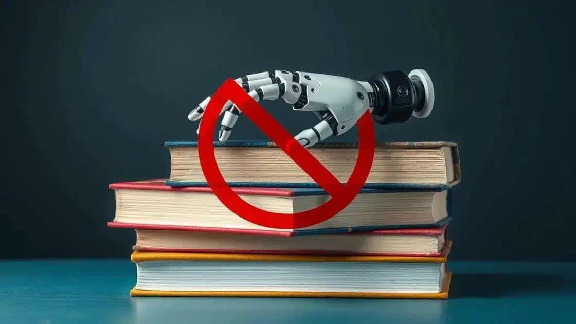 Autores exigem limites no uso de IA por editoras em obras literárias