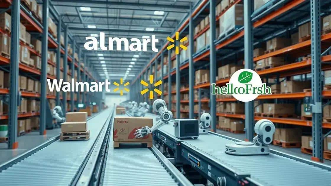 Benefícios da automação para empresas como Walmart e HelloFresh