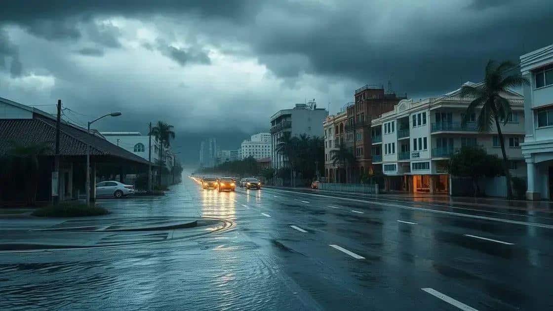 Ciclone extratropical traz chuvas intensas e alerta para o Sul do Brasil