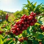 Colheita de café atinge 13,7% na área da Cooxupé: veja os números