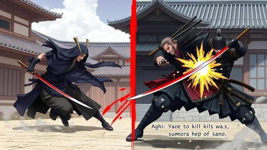 Conheça as habilidades únicas de Naoe e Yasuke Conheça as habilidades únicas de Naoe e Yasuke