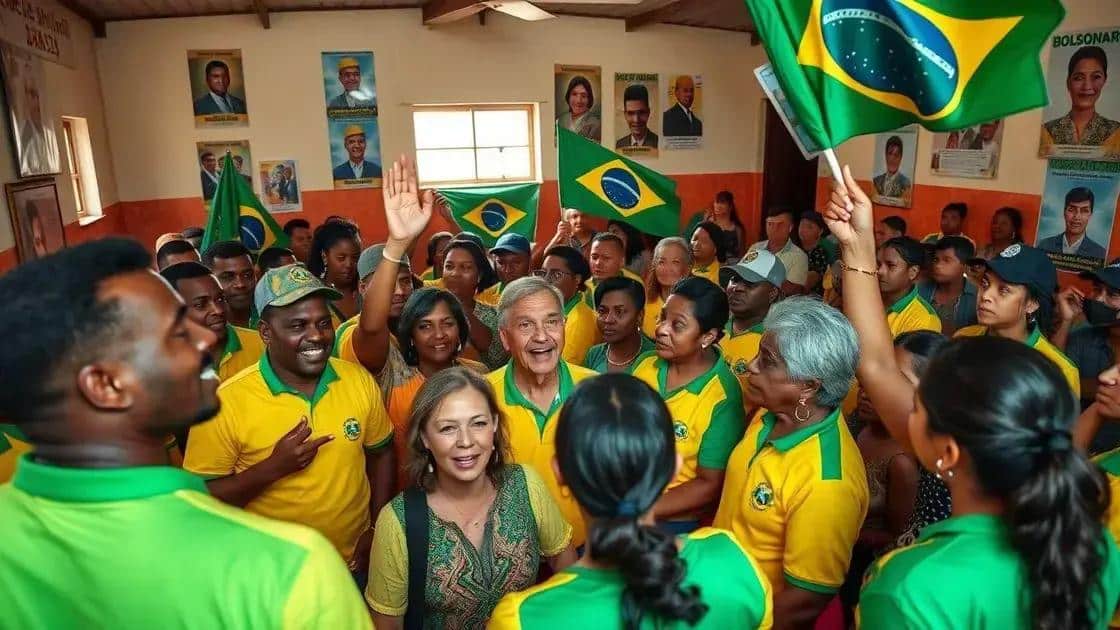 Crescimento do movimento bolsonarista Crescimento do movimento bolsonarista