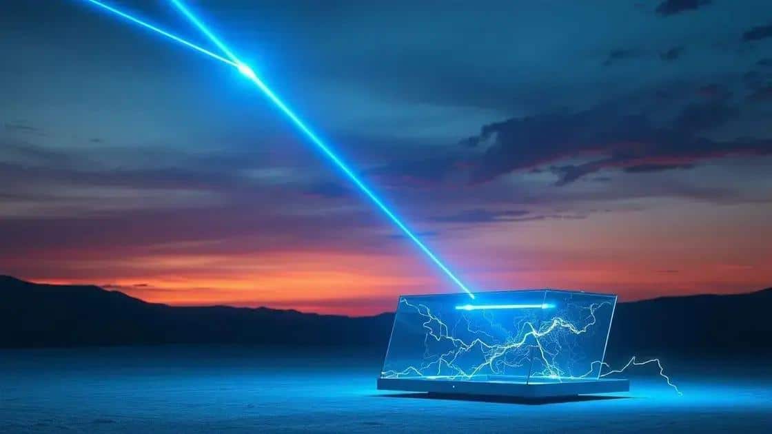 DARPA quebra recorde com transmissão de energia por laser a 8 km