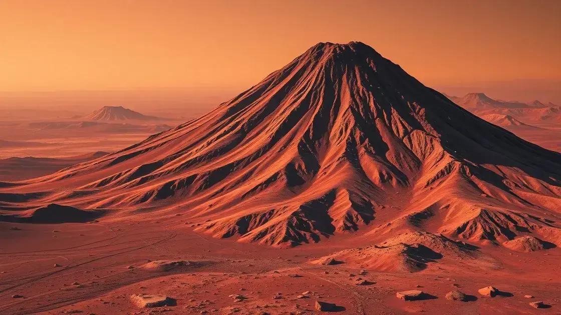 Descoberta surpreendente: Vulcão pode existir na cratera Jezero em Marte