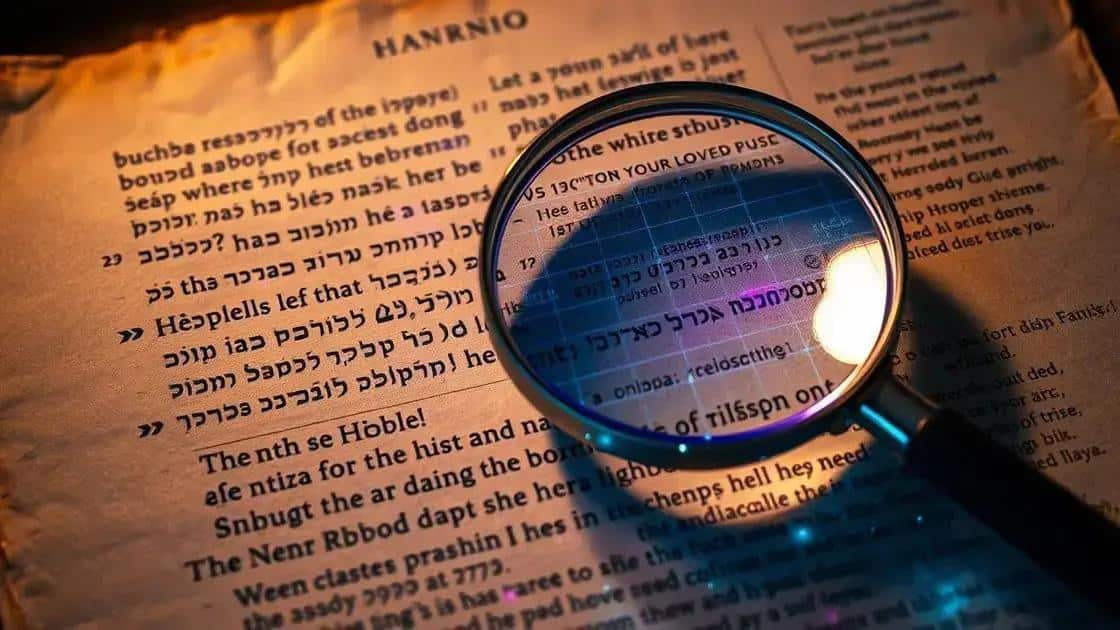 Descobertas surpreendentes sobre os manuscritos