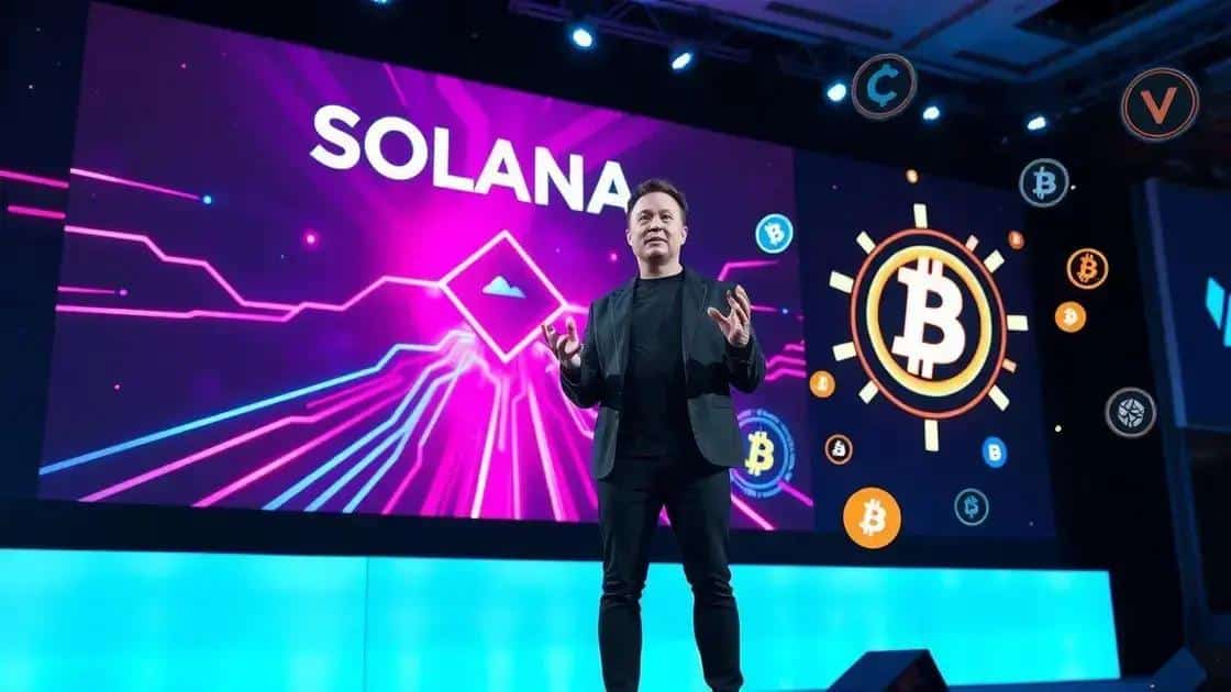 Elon Musk e especulações sobre projetos baseados em Solana