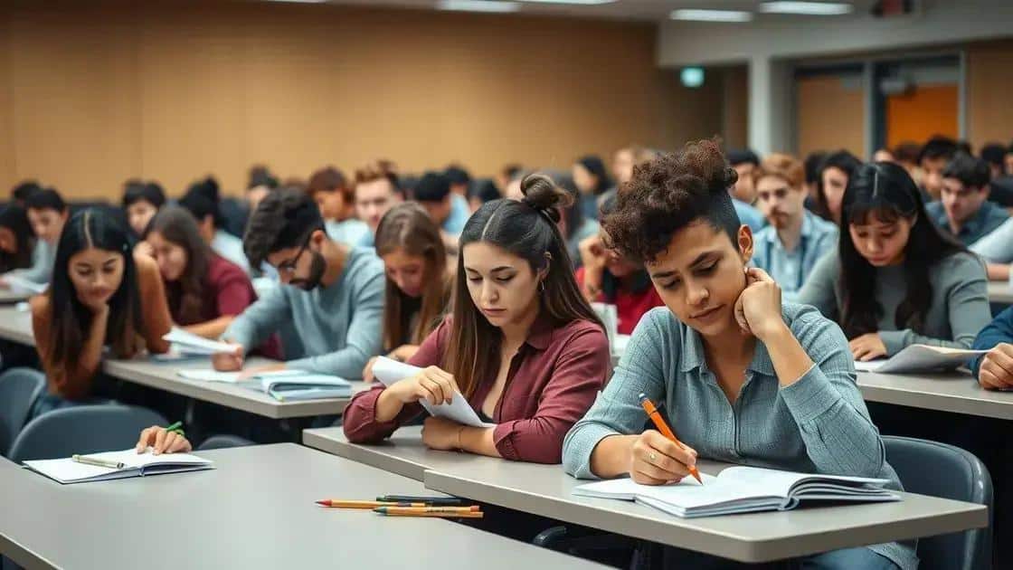 Impacto das alterações para os estudantes