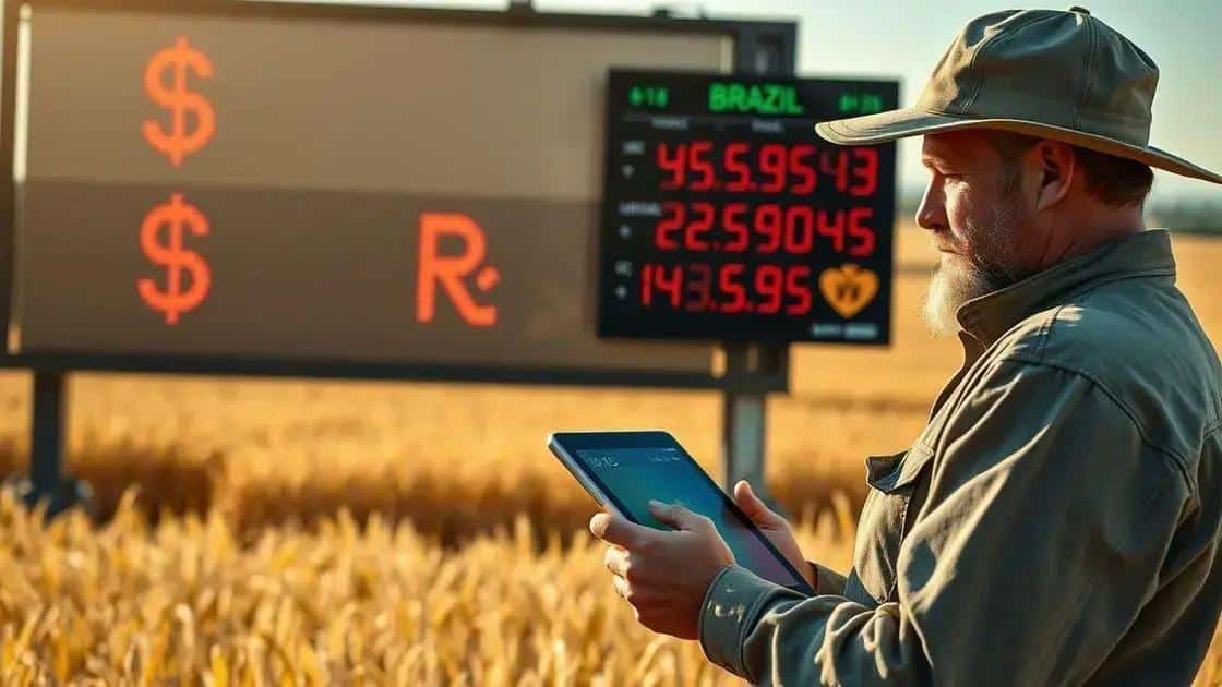 Impacto do dólar fraco no mercado agrícola Impacto do dólar fraco no mercado agrícola