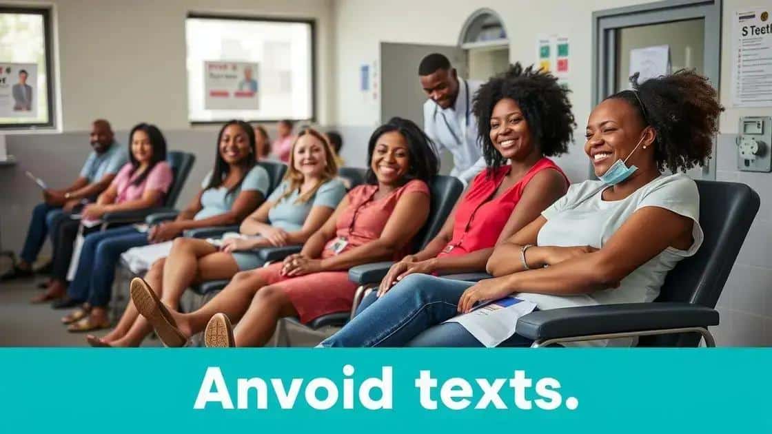 Importância da doação regular de sangue Importância da doação regular de sangue