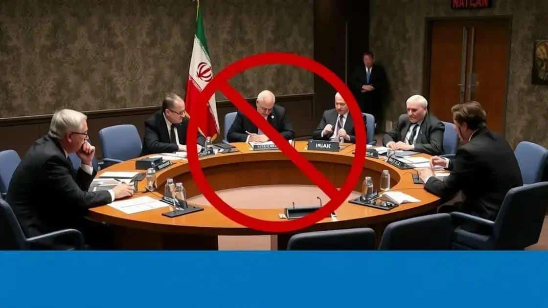 Irã critica AIEA e ONU em meio a tensões sobre programa nuclear