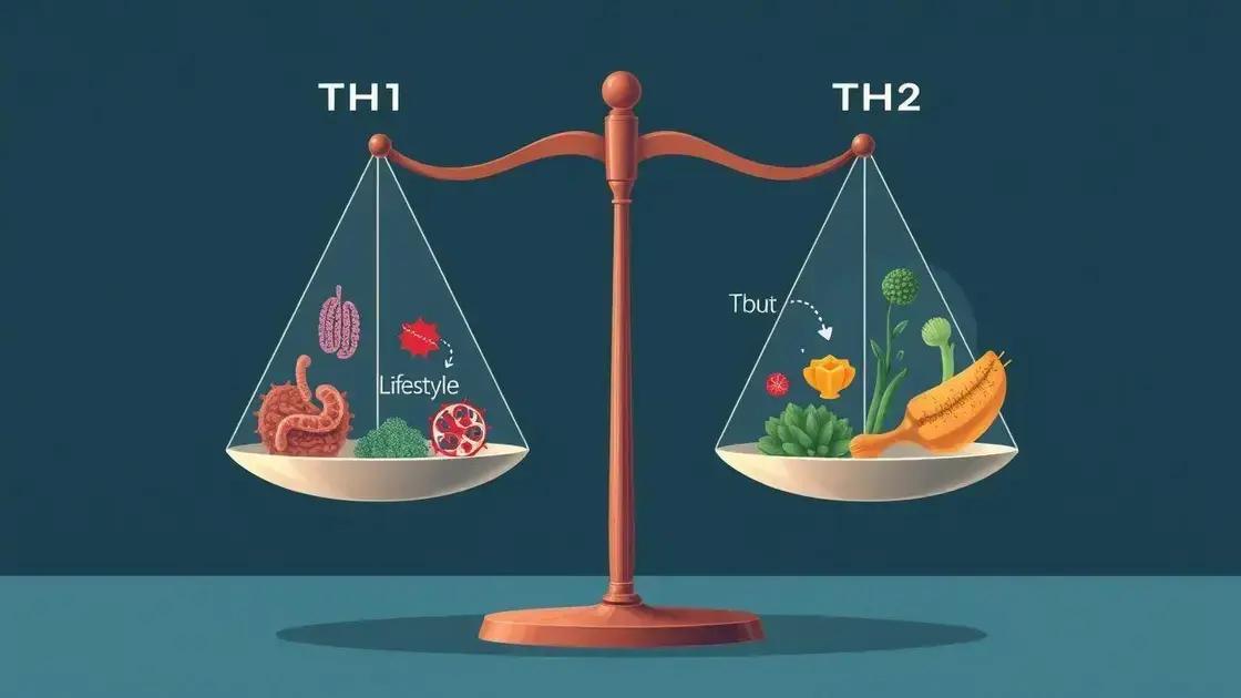 Mantendo o Equilíbrio Imunológico Th1/Th2 Mantendo o Equilíbrio Imunológico Th1/Th2