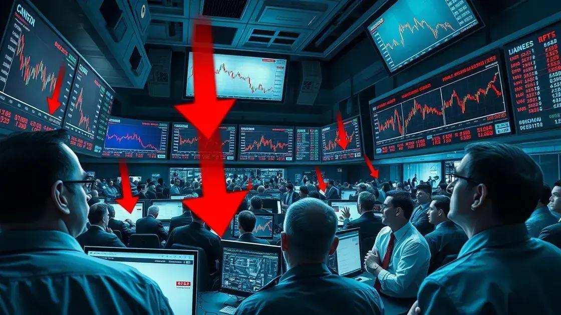 Mercado financeiro em tensão Mercado financeiro em tensão