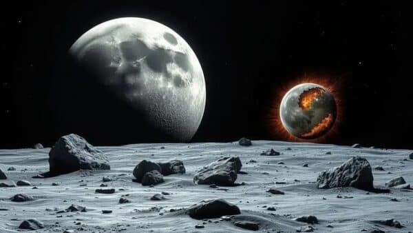 Mistério das rochas magnéticas na Lua é desvendado por cientistas