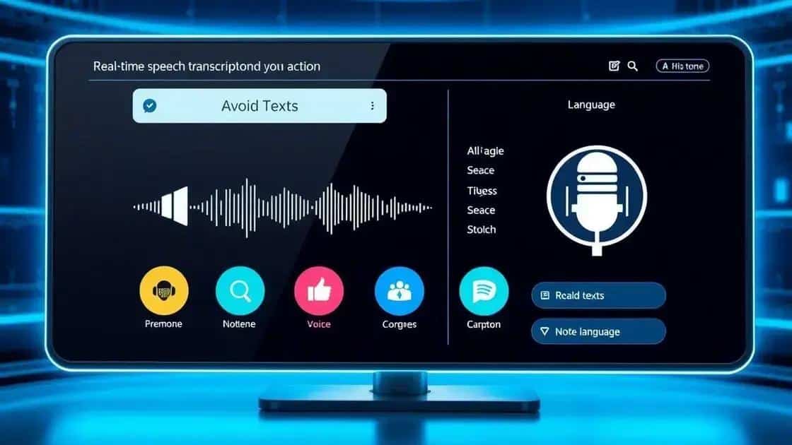 Modelos de transcrição e voz