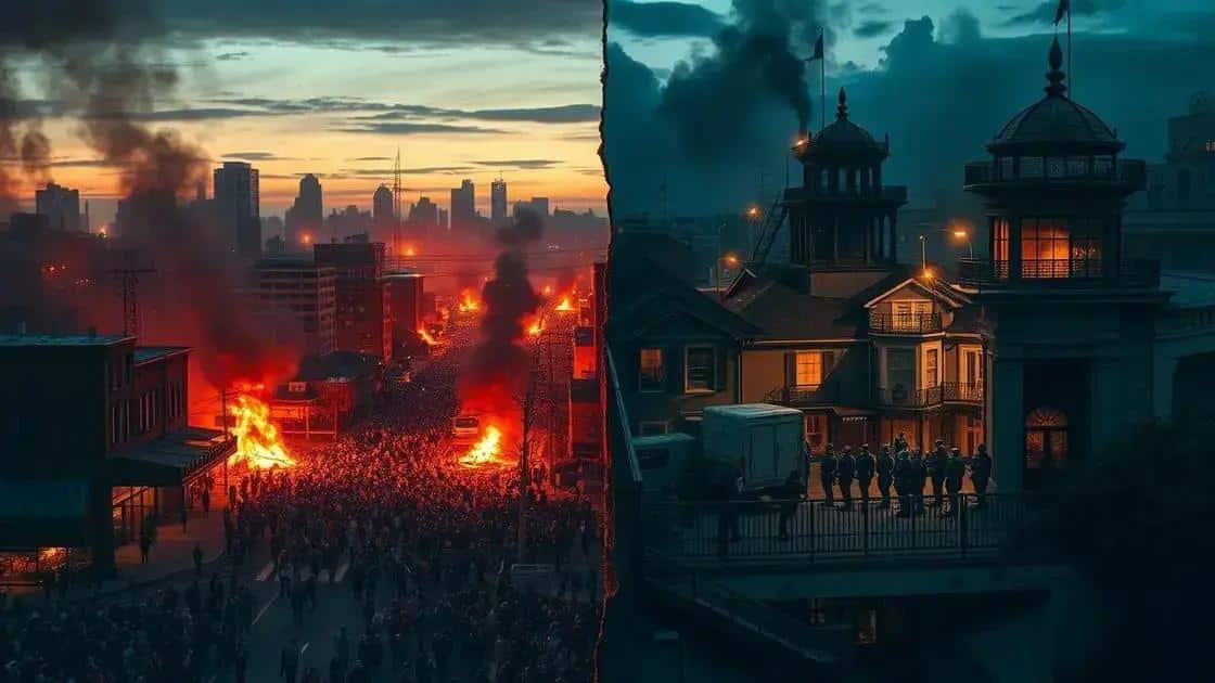 O futuro dos EUA em meio ao caos O futuro dos EUA em meio ao caos