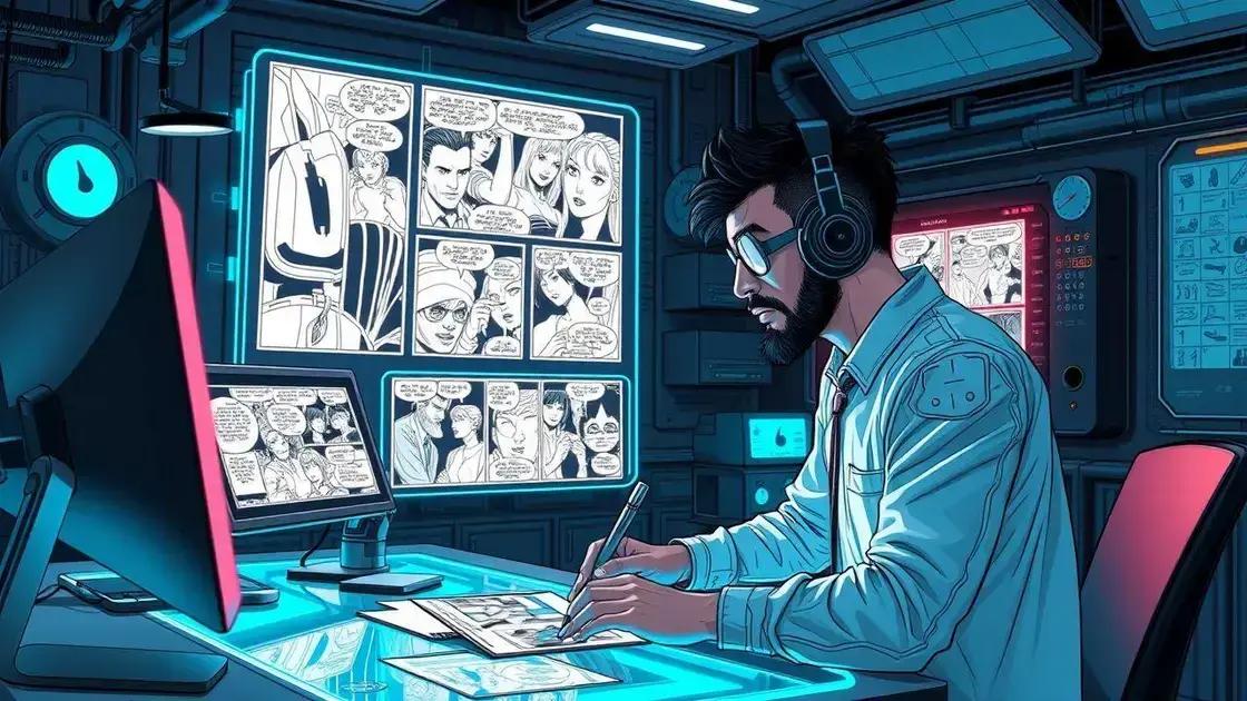 O futuro dos quadrinhos e a IA