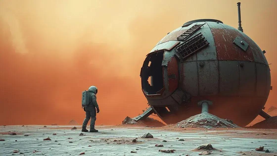 Os desafios para a vida em Marte hoje Os desafios para a vida em Marte hoje