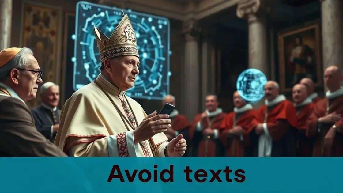 Papa Leão XIV alerta sobre os riscos da IA para a humanidade