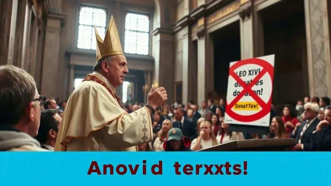 Papa Leão XIV lança campanha para arrecadar doações e cobrir déficit do Vaticano