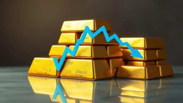 Previsão semanal do ouro: Tendência de venda se consolida após tensões geopolíticas