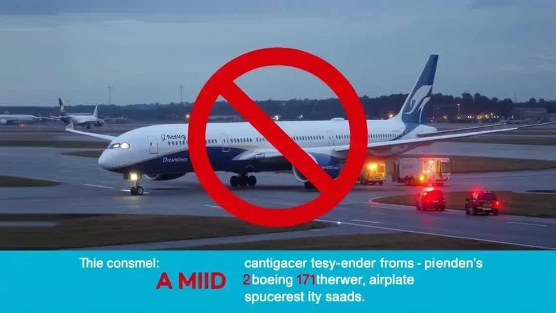 Problemas técnicos em Boeing 787 Dreamliner causam desvios e acidentes