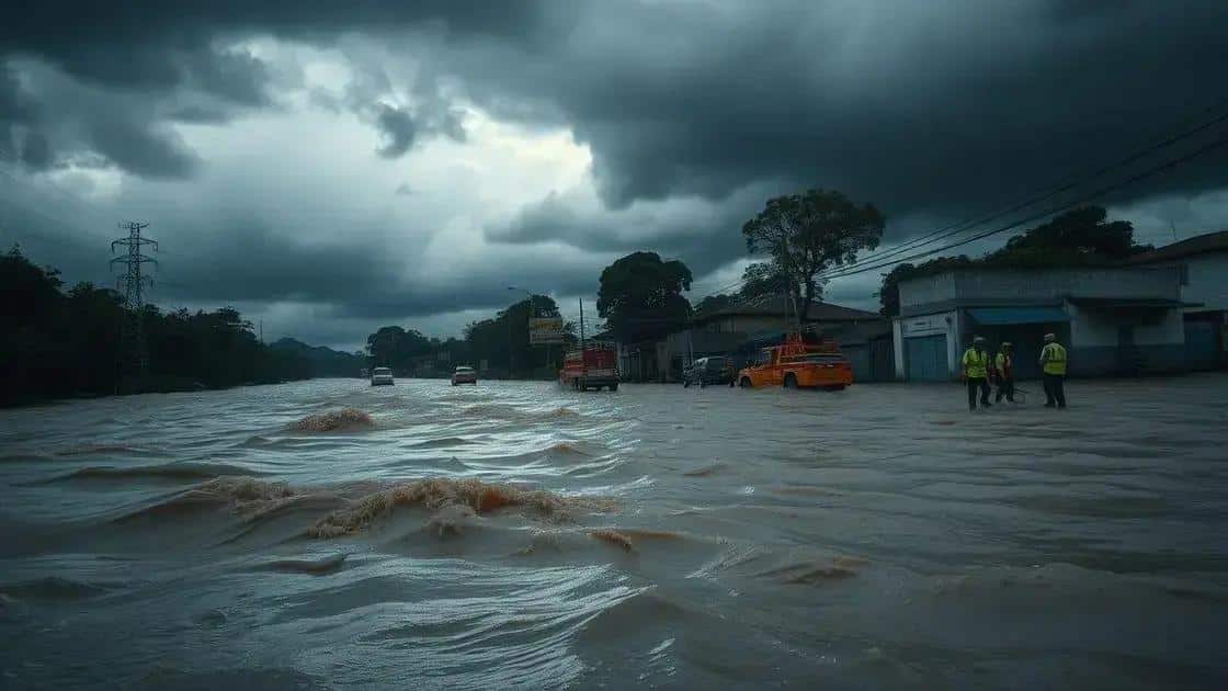 RS em alerta vermelho: 3 rios com risco alto de inundação