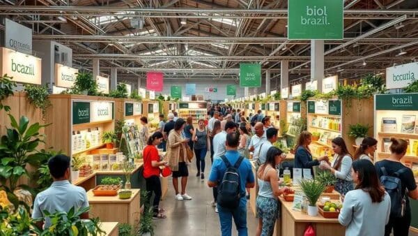 Sebrae impulsiona pequenos negócios na Bio Brazil Fair e Naturaltech