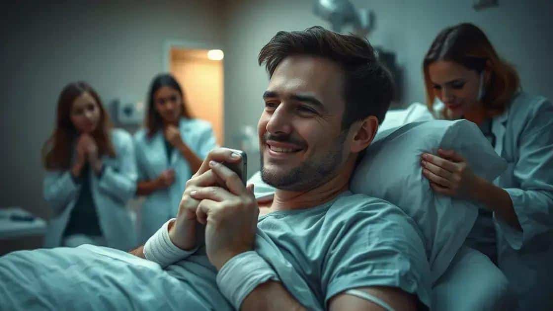 Sobrevivente milagroso faz contato com a família