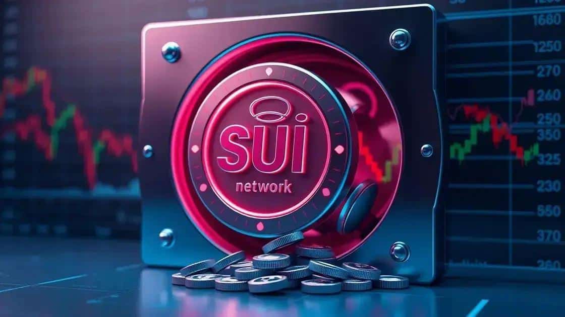 Sui enfrenta desbloqueio de tokens e volatilidade