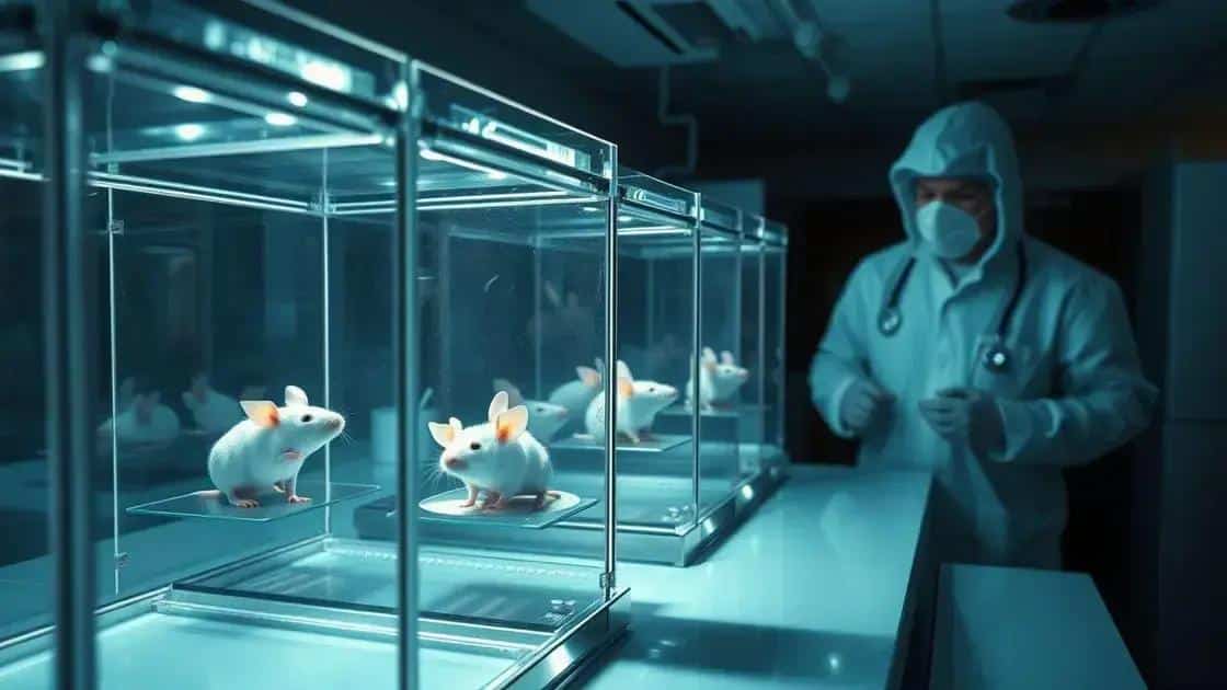 Transmissão direta causa morte total em camundongos