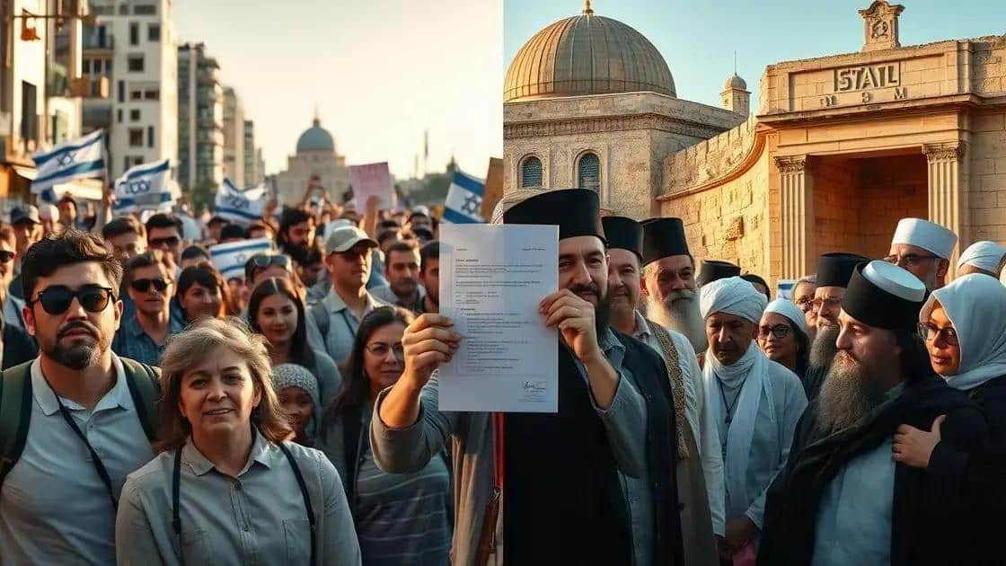 Visão dos eleitores israelenses