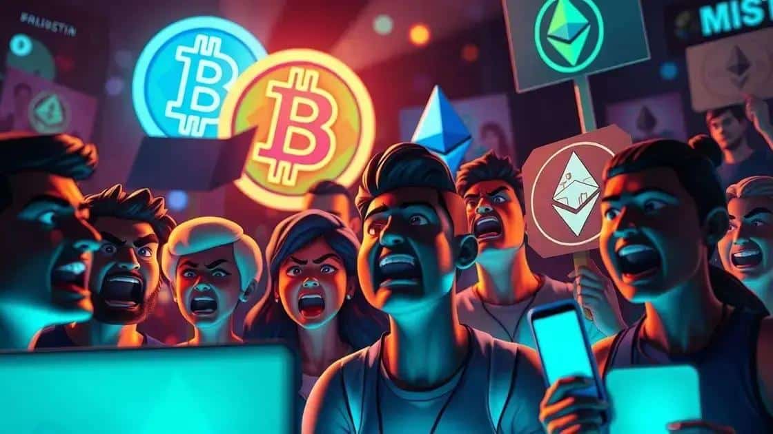 A reação da comunidade e acusações de manipulação