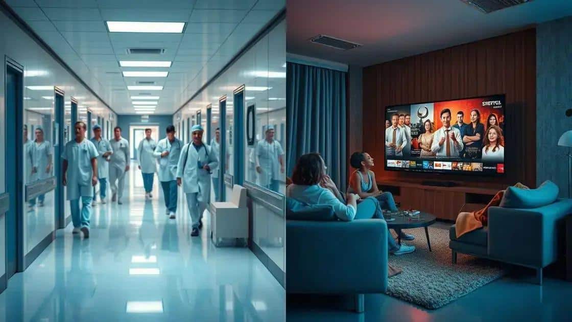 A reação do mercado às ações de empresas de saúde e streaming