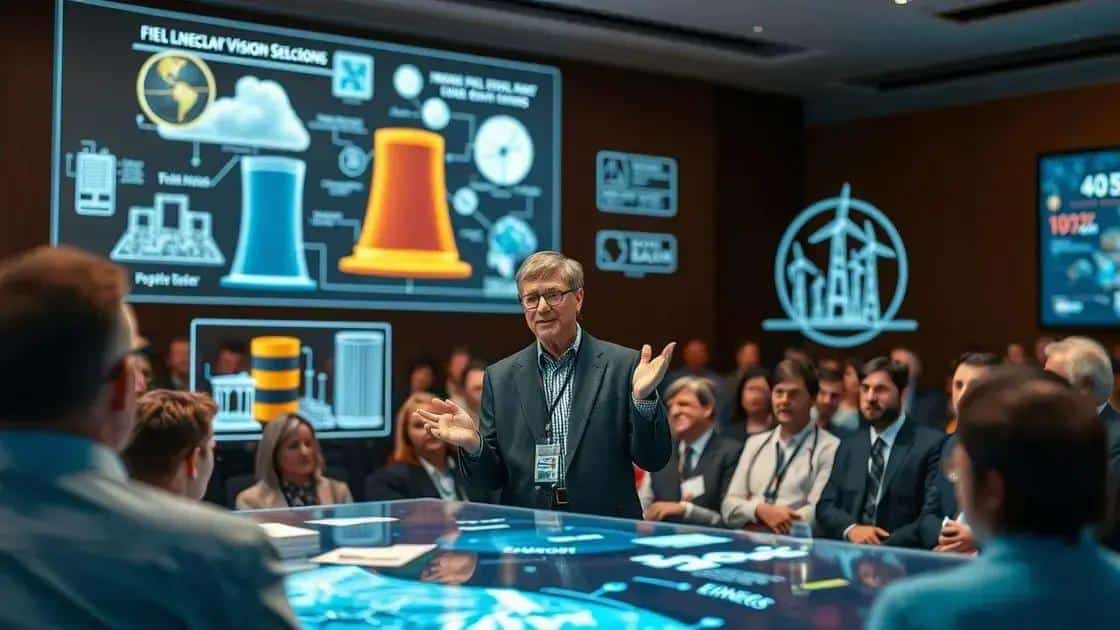 A visão de Gates para um futuro energético sustentável