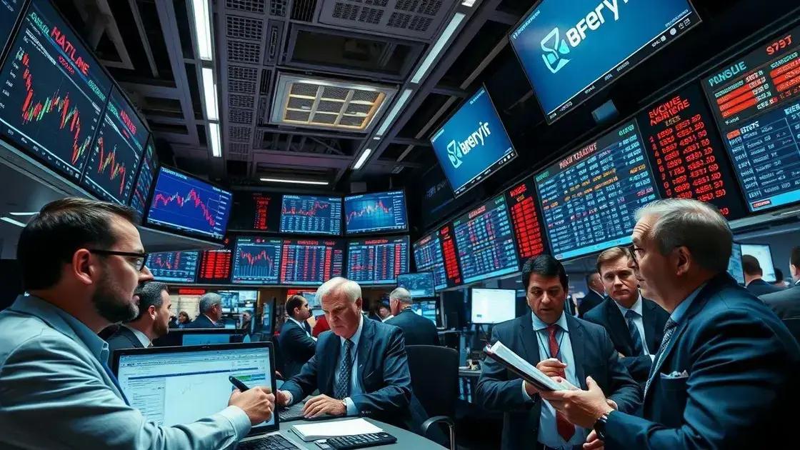 Análise das reações do mercado