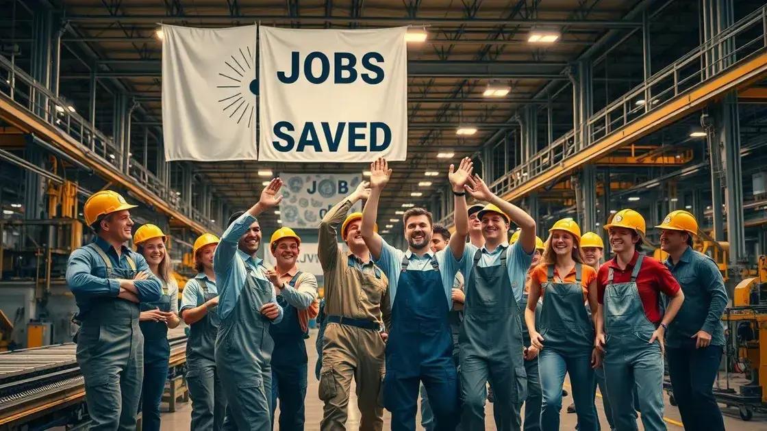 Análise do impacto na geração de empregos Análise do impacto na geração de empregos