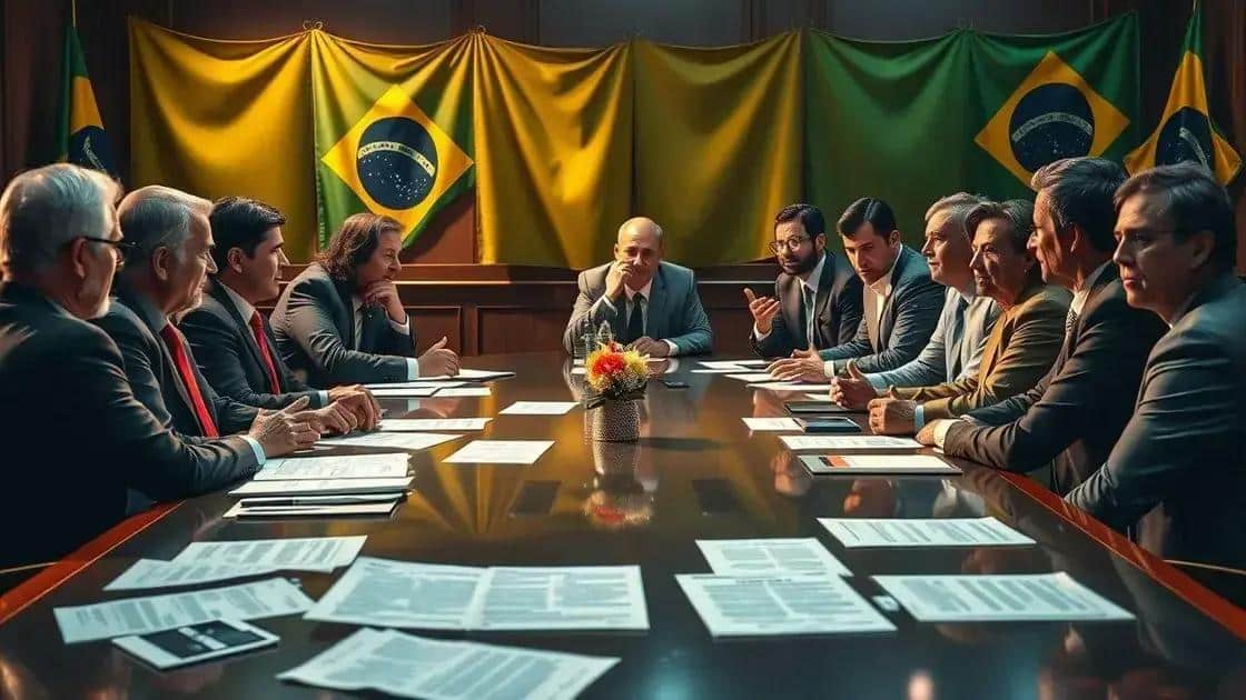 Audiência de conciliação entre governo e Congresso Audiência de conciliação entre governo e Congresso