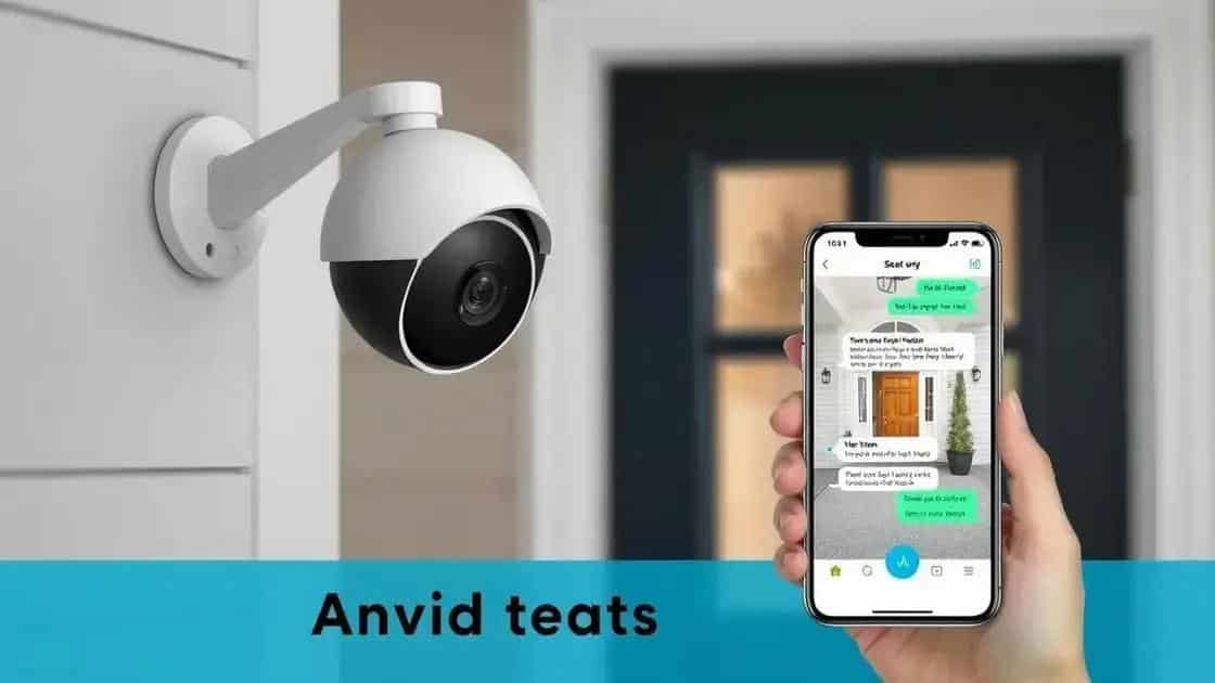 Câmeras e Segurança: proteção automatizada