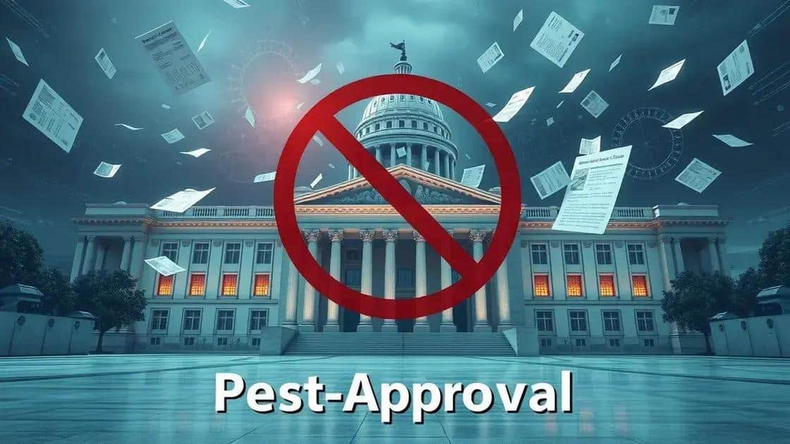 Cenário pós-aprovação